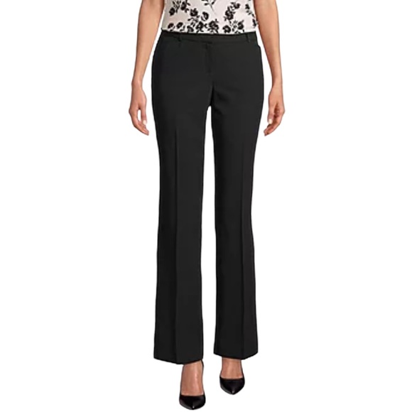 Liz Claiborne Pants - 🍒3/$20🍒 Liz Claiborne Career Audra Straight Fit Mid Rise Trousers Size 6